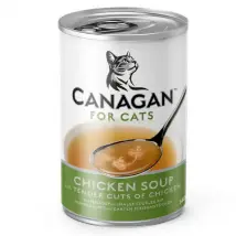 Canagan for Cats Kitten & Adult Zuppe di pesce 140 gr Pollo  - confezione da 12  pezzi - Cibo umido per gatti - 1° ORDINE? scegli tra BZR5 - BZR20 + 200 pt fedeltà