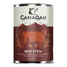 Canagan for Dogs Adult  All Breeds Grain Free Bocconi 400 gr Stufato di Manzo  - confezione da 6  pezzi - Cibo umido per cani - 1° ORDINE? scegli tra BZR5 - BZR20 + 200 pt fedeltà