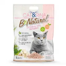 Cat&Rina Benatural lettiera vegetale per gatti al Tofu 5,5 lt (2,5 kg) Pesca - Lettiera vegetale - 1° ORDINE? scegli tra BZR5 - BZR20 + 200 pt fedeltà