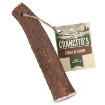 Crancito's Corna di Cervo snack naturale per cani Medium - 1° ORDINE? scegli tra BZR5 - BZR20 + 200 pt fedeltà