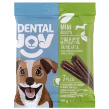 DentalJoy Dog Adult Mini Snack Dentali Vegetale 7 Stick - 1° ORDINE? scegli tra BZR5 - BZR20 + 200 pt fedeltà