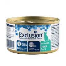 Exclusion Mediterraneo Cat Sterilizzato Noble Grain Monoproteico 85gr Tonno  - confezione da 6  pezzi - 1° ORDINE? scegli tra BZR5 - BZR20 + 200 pt fedeltà