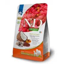 Farmina N&D Quinoa Canine Medium/Maxi Skin&Coat Aringa e cocco 7 kg - Croccantini per cani - 1° ORDINE? scegli tra BZR5 - BZR20 + 200 pt fedeltà