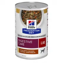 Hill’s Prescription Diet i/d Canine 354 gr Spezzatino pollo e verdure  - confezione da 6  pezzi - Dieta veterinaria per cani - 1° ORDINE? scegli tra BZR5 - BZR20 + 200 pt fedeltà