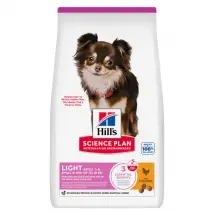 Hill's Science Plan Light Small & Mini Adult Alimento per cani con Pollo 1,5 kg - Croccantini per cani - 1° ORDINE? scegli tra BZR5 - BZR20 + 200 pt fedeltà