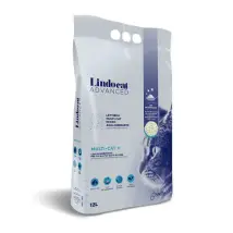Lindocat Advanced Multi-Cat lettiera agglomerante in bentonite bianca con bicarbonato 12 lt (10,2 kg) - Lettiera agglomerante - 1° ORDINE? scegli tra BZR5 - BZR20 + 200 pt fedeltà