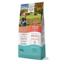 Marpet Aequilibria Vet Low Grain Dog Medium/Large Maiale 12 kg - Croccantini per cani - 1° ORDINE? scegli tra BZR5 - BZR20 + 200 pt fedeltà