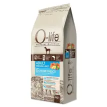 O-life Dog Grain Free Adult Medium/Large Salmone fresco 2 kg - Croccantini per cani - 1° ORDINE? scegli tra BZR5 - BZR20 + 200 pt fedeltà