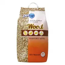 Petup Cubetto Wood Lettiera igienica ecologica 20 lt (12 kg) - 1° ORDINE? scegli tra BZR5 - BZR20 + 200 pt fedeltà
