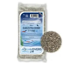 Sabbia decorativa per acquari d'acqua dolce Quarzo Aqualovers Quarzo 2 kg - 1° ORDINE? scegli tra BZR5 - BZR20 + 200 pt fedeltà