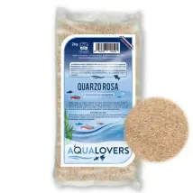 Sabbia decorativa per acquari d'acqua dolce Quarzo Aqualovers Rosa 2 kg - 1° ORDINE? scegli tra BZR5 - BZR20 + 200 pt fedeltà