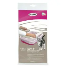 Sacchetti per Lettiera Clean Up Imac 6 pezzi da 45x35 cm - 1° ORDINE? scegli tra BZR5 - BZR20 + 200 pt fedeltà
