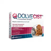 Shedir Pharma Dolvecist Compresse Tratto Urinario 30 Compresse - Integratori per cani - 1° ORDINE? scegli tra BZR5 - BZR20 + 200 pt fedeltà