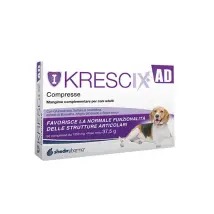 Shedir Pharma Krescix Ad Compresse Adult per funzionalità articolare 30 Compresse - Integratori per cani - 1° ORDINE? scegli tra BZR5 - BZR20 + 200 pt fedeltà