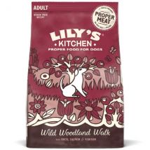 Lily's Kitchen Adult Duck, Salmon & Venison Wild Woodland Walk 2,5 kg - Croccantini per cani - 1° ORDINE? scegli tra BZR5 - BZR20 + 200 pt fedeltà