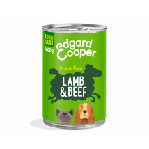 Edgard & Cooper Adult Grain Free 400 gr Agnello e Manzo  - confezione da 6  pezzi - Cibo umido per cani - 1° ORDINE? scegli tra BZR5 - BZR20 + 200 pt fedeltà