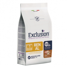 Exclusion Diet Renal Medium/Large Breed Maiale Sorgo e Riso 12 kg - Dieta veterinaria per cani - 1° ORDINE? scegli tra BZR5 - BZR20 + 200 pt fedeltà