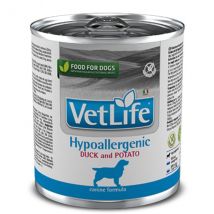 Farmina Vet Life Canine Hypoallergenic 300 gr Anatra e Patate  - confezione da 6  pezzi - Dieta veterinaria per cani - 1° ORDINE? scegli tra BZR5 - BZR20 + 200 pt fedeltà