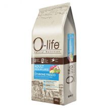 O-life Dog Grain Free Adult Medium/Large Storione e Tonno 10 kg - Croccantini per cani - 1° ORDINE? scegli tra BZR5 - BZR20 + 200 pt fedeltà