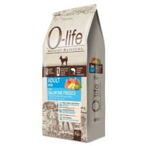 O-life Dog Grain Free Adult Mini Salmone fresco 7 kg - Croccantini per cani - 1° ORDINE? scegli tra BZR5 - BZR20 + 200 pt fedeltà