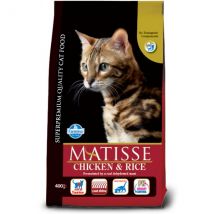 Matisse Superpremium Cat Adult Pollo e riso 10 kg - Croccantini per gatti - 1° ORDINE? scegli tra BZR5 - BZR20 + 200 pt fedeltà