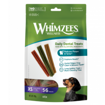 Whimzees Snack dentale Naturale Stix XS 48+8 pezzi (scadenza: 31/07/2026) - 1° ORDINE? scegli tra BZR5 - BZR20 + 200 pt fedeltà