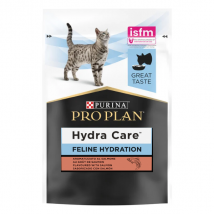 Purina Pro Plan Veterinary Diets HC Hydra Care 75 gr Salmone  - confezione da 10  pezzi - Cibo umido per gatti - 1° ORDINE? scegli tra BZR5 - BZR20 + 200 pt fedeltà