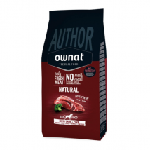 Ownat Author Natural All Breeds Adult con agnello fresco e maiale 10 kg - Croccantini per cani - 1° ORDINE? scegli tra BZR5 - BZR20 + 200 pt fedeltà