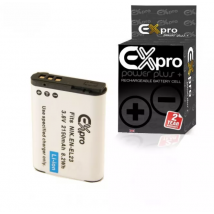Ex-Pro Nikon EN-EL23, ENEL23 - 2150mAh High Rated Power Plus+ Lithium Li-on Digital Camera Battery