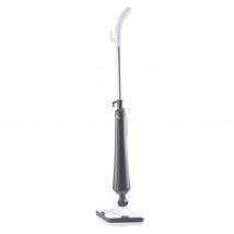 MONTISS Rotating Steam Mop for Floors, Washable Microfiber Pads, 360ml Tank, Lightweight Mop with Quick Cleaning Hardwood, Tile, Laminate, Marble, Viny