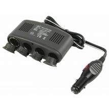 Universal DC/DC Power Adapter Car Adapter 12 DC Cigarette AUX Splitter 1 x 4
