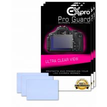 Ex-Pro 3 x Pro Guard Ultra Clear View LCD Screen Protectors for Nikon D5300