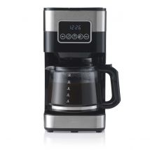 Trebs 1.5L Filter Coffee Machine, 900W Coffee Maker for up to 12 Cups, with Aroma Setting, Automatic Switch-Off, Anti-Drip, Keep Warm Function and Reus