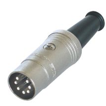 Neutrik Connector DIN Male Silver