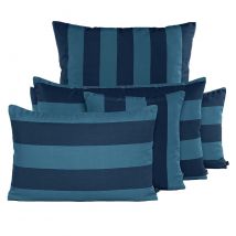 Housse de coussin extérieure Biarritz - 3 couleurs - Haomy - Harmony Textile, Turquin / 45*45 cm