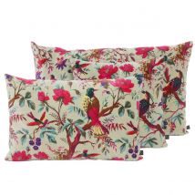 Housse de coussin en velours Birdy - 4 couleurs - Haomy - Harmony Haomy, 50x80 cm / Celadon