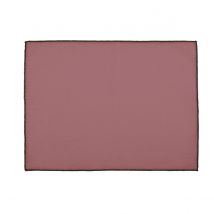 Set de table en lin enduit Borgo Bois de rose - Haomy