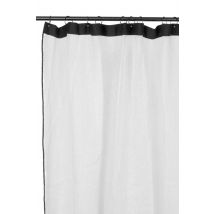 Rideau voile de lin Bonifacio 140x280 cm - 2 couleurs - Haomy - Harmony Textile, Blanc