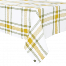 Nappe en lin lavé Capri - 3 couleurs - Haomy - Harmony Haomy, 160*160 cm / Citrus