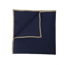 Serviette de table en lin lavé et coton Corte - 14 couleurs - Haomy - Harmony Textile, Encre