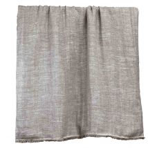Plaid en lin lavé Cuba 135x190 cm - 7 couleurs - Haomy - Harmony Textile, Lin