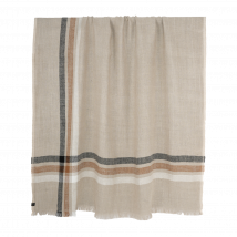 Plaid en lin lavé Malibu 135x190 cm - 4 couleurs - Haomy - Harmony Textile, Lin