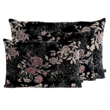 Housse de coussin en velours Ottawa - 2 couleurs - Haomy, 45x45 cm / Petale
