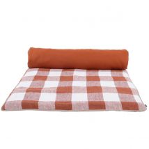 Housse d'édredon en lin lavé Palma 85x200 cm - Brick - Haomy - Harmony Textile