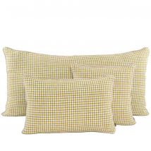 Housse de coussin en lin lavé Piana - 2 couleurs - Haomy - Harmony Textile, 40*60 cm / Citrus