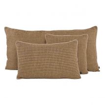 Housse de coussin en lin lavé Piana - 2 couleurs - Haomy - Harmony Textile, 40*60 cm / Gold