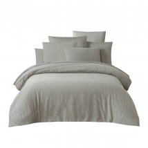 Drap housse en satin de coton Taloa - 7 couleurs - Haomy, Lin / 140*200 cm