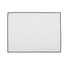 Set de table en lin enduit Borgo Blanc - Haomy