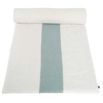 Housse d'édredon en lin lavé Goa 85x200 cm - 2 couleurs - Haomy, Céladon