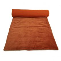 Housse d'édredon en velours New Delhi 85x200 cm - 15 couleurs - Haomy - Harmony Textile, Brick